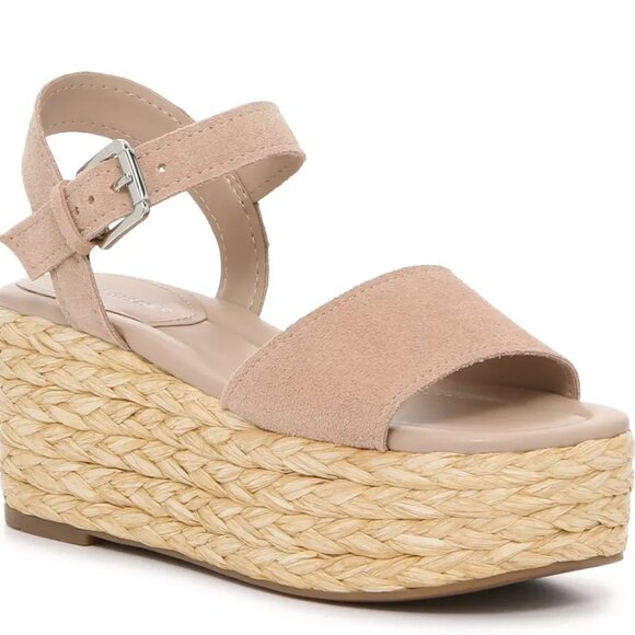 Marc Fisher Jellard Espadrille Platform Sandal - Tan - 10 - NWT - Picture 1 of 1